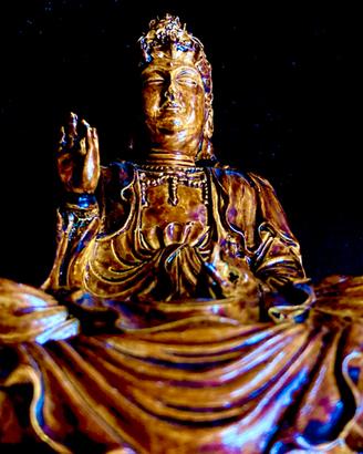Buddha antico cinese finemente intagliato  Cina