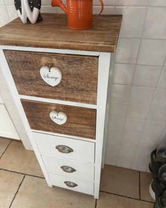 Cassettiera shabby