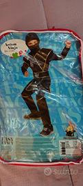 costume carnevale bambino Ninja 7-8anni