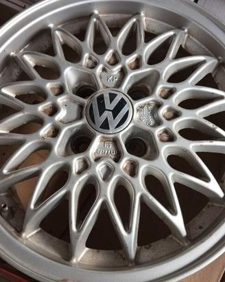 Cerchi in lega 15 pollici VW GOLF II III 4 fori