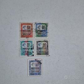 Lotto 5 Francobolli Italia