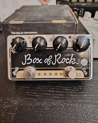Zvex Box of rock Marshall drive British pedalino