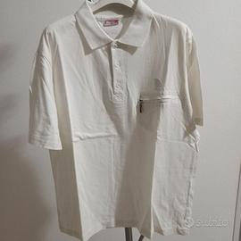 Polo bianca uomo