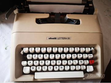 macchina da scrivere Olivetti mod. lettera 35