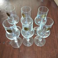 calici grappa in vetro nuovi 6 calici 