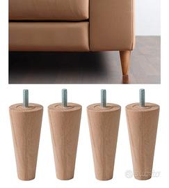 8 Piedini in legno