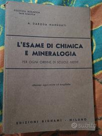 L'esame di chimica e mineralogia 