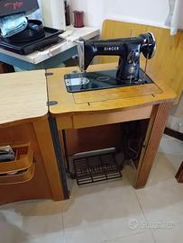 Macchina da cucire Singer originale a pedale