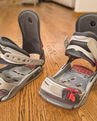 Attacchi snowboard Rossignol DualBack tg. S-M