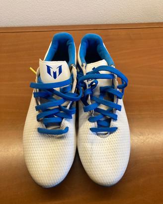 Adidas Messi 15.3 FG/AG - Bianco/Blu - Taglia 44
