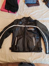 giubbotto in pelle moto 
