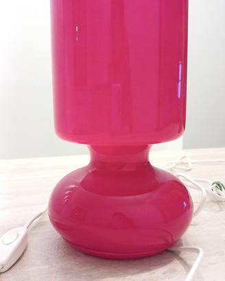 lampada da tavolo fucsia