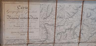 antica mappa geografica 