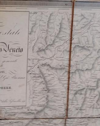 antica mappa geografica 