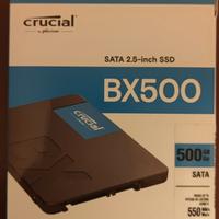 Ssd Crucial 500GB 2,5" Sata