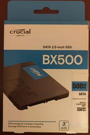 Ssd Crucial 500GB 2,5" Sata