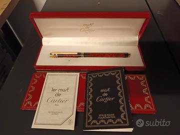 penna stilografica Cartier Fountain Pen