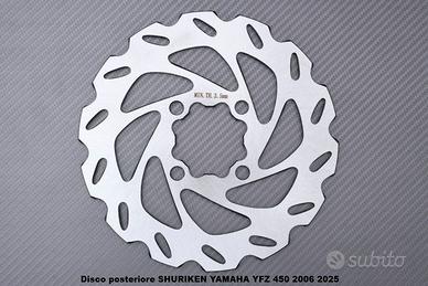 Disco posteriore SHURIKEN YAMAHA YFZ 450 2006 2025