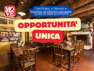 Trattoria Osteria attivita' da 30 anni a Treviso.