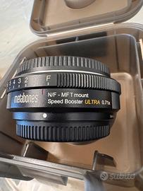 Speed Booster adattatore Nikon G to Micro 4/3