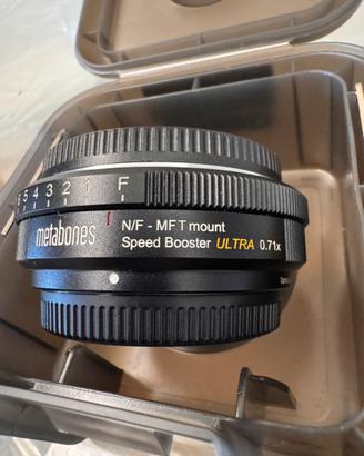 Speed Booster adattatore Nikon G to Micro 4/3
