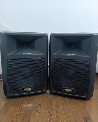 Coppia casse amplificate Noiz Speakamp 10 300W tot