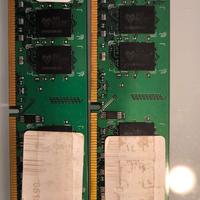 2x RAM DDR2 2GB PC2-5300 CL5