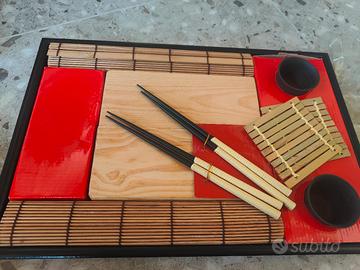 Set sa tavola per cibo giapponese, nuovo 