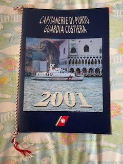 Calendario Guardia Costiera 2001, con cordoncino