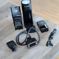 Flash per Sony Godox AD200 pro Trigger + Accessori