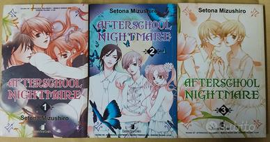 Manga After School Nightmare - vol. 1-7 Incompleta