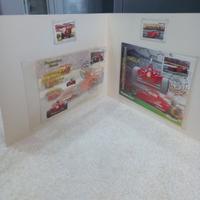 Folder  filatelico  Formula uno