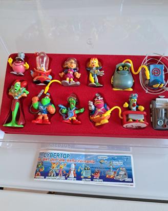 KINDER SORPRESA CIBERTOP 2003 +1 CARTINA 