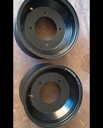 Coppia cerchi anteriori Suzuki LTZ 10 "