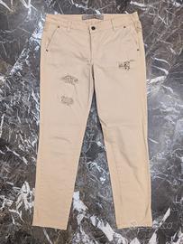 Jeans Lungo Ricamato 