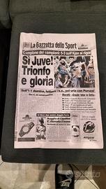 gazzetta dello sport Juve Champions 1996