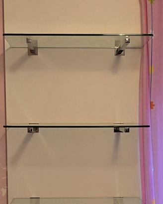 Pannello laminato con mensole per negozio