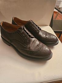 scarpe stringate LANCIOTTI VERZI marroni