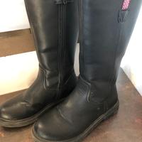 Geox stivali lungi, nero No.32