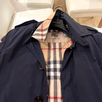 Giaccone burberry blu