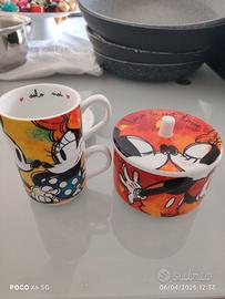 Tazzine caffè egan Disney e zuccheriera