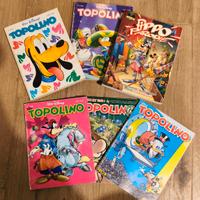 Set 6 Fumetti Topolino Misti