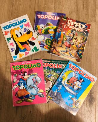 Set 6 Fumetti Topolino Misti