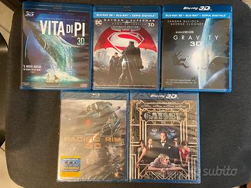 3D Blu-Ray collection