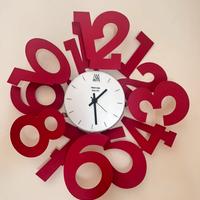 Orologio da parete Denver rosso