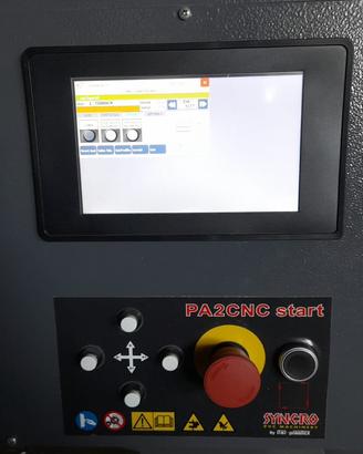 Pulitrice pvc finestre infissi controllo nunerico