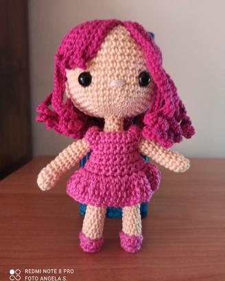 bambola amigurumi