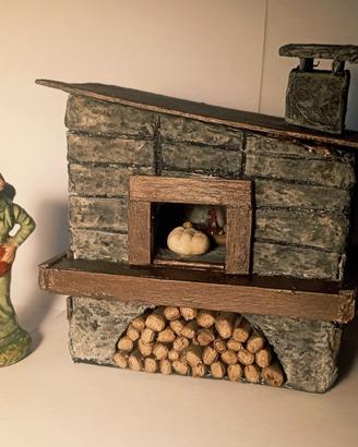 Natale 2026 - Forno presepe con luce