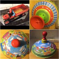 Giocattoli latta plastica vintage