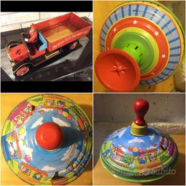 Giocattoli latta plastica vintage